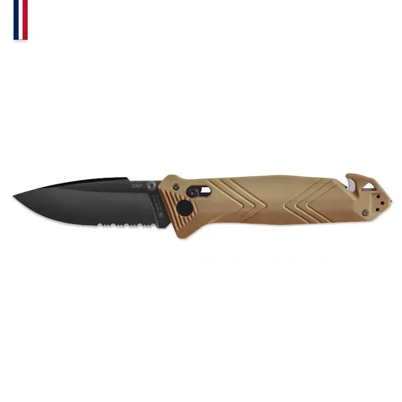 COUTEAU LE VENGEUR AVEC ETUI ET ACCESSOIRES