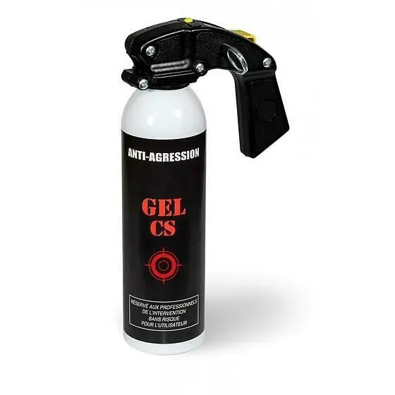 Aérosol lacrymogène gel cs 100 ml