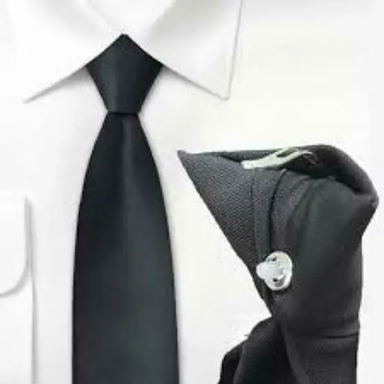 cravate sécurité à clip