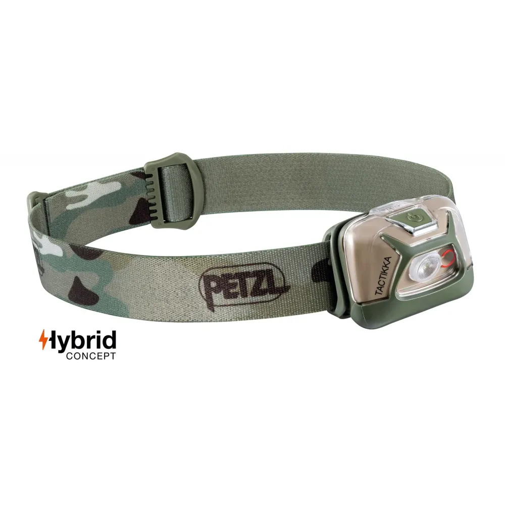 LAMPE FRONTALE PETZL TACTIKKA CAM-NOIR  300 LUMENS