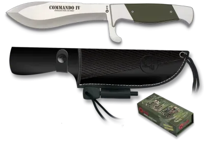 COUTEAU K25 G10 ACIER 8CR13 COMMANDO IV